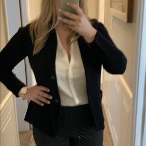 Black size M Jcrew sweater blazer